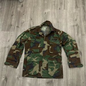 Camouflage Army Military Jacket